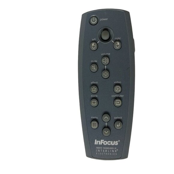Genuine InFocus Interlink Projector Remote Control Tested Working - Picture 1 of 3
